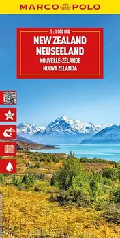 Omslag van New Zealand Marco Polo Map (folded)