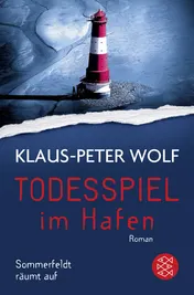 Omslag van Todesspiel im Hafen Sommerfeldt räumt auf : Roman