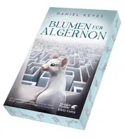 Omslag van Blumen für Algernon Limitierte Erstauflage mit gestaltetem Buchschnitt