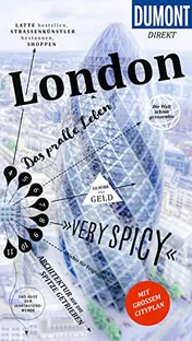 Omslag van DuMont direkt Reiseführer London Mit großem Cityplan