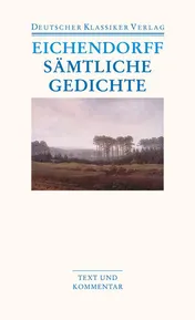Omslag van Sämtliche Gedichte Versepen