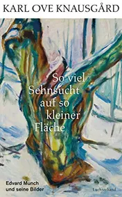 Omslag van So viel Sehnsucht auf so kleiner Fläche Edvard Munch und seine Bilder