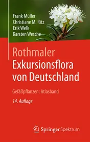 Omslag van Rothmaler - Exkursionsflora Von Deutschland, Gefäßpflanzen: Atlasband