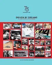 Omslag van Driven by Dreams 75 Jahre Porsche Sportwagen