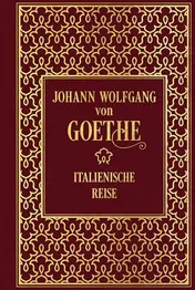 Omslag van Italienische Reise: Mit zeitgenössischen Illustrationen Leinen mit Goldprägung