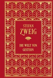 Omslag van Die Welt von Gestern - Leinen mit Goldprägung