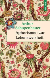 Omslag van Aphorismen zur Lebensweisheit