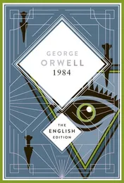 Omslag van Orwell - 1984 / Nineteen Eighty-Four. English Edition A Special Edition Hardcover with Silver Foil Embossing