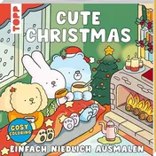 Omslag van Cosy Coloring - Cute Christmas Einfach niedlich ausmalen