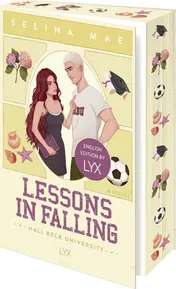 Omslag van Lessons in Falling: English Edition by LYX Von WATTPAD-Superstar Selina Mae