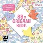 Omslag van 88 x Origami Kids - Kawaii Mit Anleitungen und 88 bunten Papieren zum Sofort-Loslegen