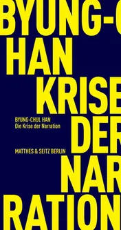 Omslag van Die Krise der Narration