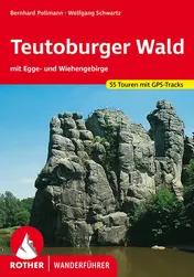 Omslag van Teutoburger Wald mit Egge- und Wiehengebirge. 55 Touren mit GPS-Tracks