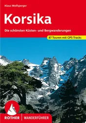 Omslag van Korsika Die schönsten Küsten- und Bergwanderungen. 87 Touren mit GPS-Tracks
