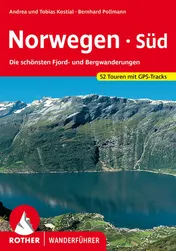 Omslag van Norwegen Süd Die schönsten Fjord- und Bergwanderungen. 52 Touren mit GPS-Tracks