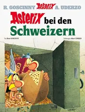 Omslag van Asterix bei den Schweizern