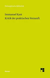 Omslag van Kritik der praktischen Vernunft