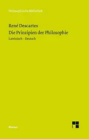 Omslag van Die Prinzipien der Philosophie Lateinisch-Deutsch