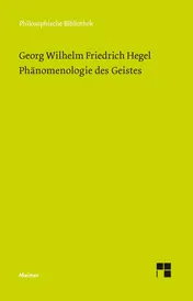 Omslag van Phänomenologie des Geistes