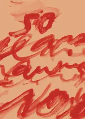 Omslag van Cy Twombly Fifty Years of Works on Paper