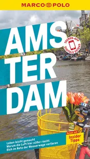 Omslag van MARCO POLO Reiseführer Amsterdam Reisen mit Insider-Tipps. Inkl. kostenloser Touren-App