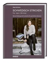 Omslag van Schwedisch stricken für den Winter Warme Kleidung und Accessoires für gemütliche Momente. Strickbuch mit Strickmustern für die kalte Jahreszeit: vom Pullover stricken bis zur Mütze stricken