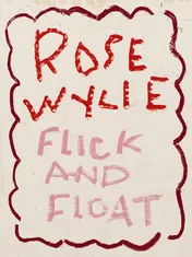 Omslag van Rose Wylie. Flick and Float Cat. Zentrum Paul Klee Bern