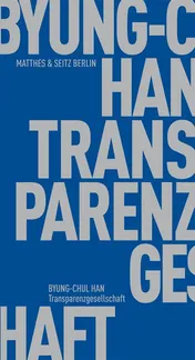 Omslag van Transparenzgesellschaft