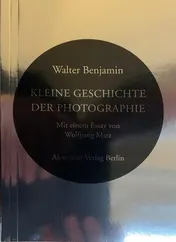 Omslag van Kleine Geschichte der Photographie