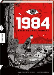 Omslag van 1984 nach George Orwell