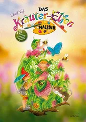 Omslag van Das neue Kräuter-Elfen Malbuch