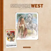 Omslag van Serpieri West Artbook