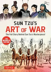 Omslag van Sun Tzu's Art of War The Full Story Behind Sun Tzu's Masterpiece!