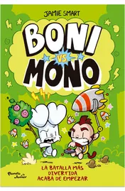 Omslag van Boni vs. Mono (Cómic) / Bunny vs Monkey (Comic Book)