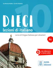 Omslag van Dieci A1 Libro + audio e video online A1