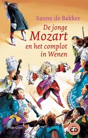 Omslag van De jonge Mozart en het complot in Wenen