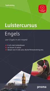 Omslag van Prisma Luistercursus Engels