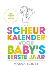 Omslag van Scheurkalender voor baby's eerste jaar