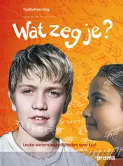 Omslag van Wat zeg je?