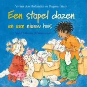 Omslag van Een stapel dozen en een nieuw huis