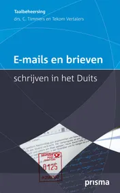 Omslag van E-mails en brieven schrijven in het Duits