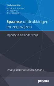 Omslag van Spaanse uitdrukkingen en zegswijzen ingedeeld op onderwerp