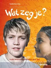 Omslag van Wat zeg je?