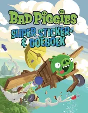 Omslag van Bad Piggies super sticker en doeboek