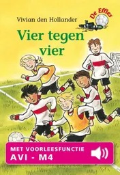 Omslag van Vier tegen vier
