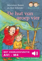 Omslag van De hut van groep vier