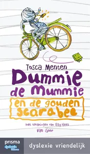Omslag van Dummie de mummie en de gouden scarabee