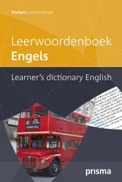 Omslag van Prisma leerwoordenboek Engels