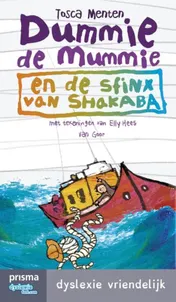 Omslag van Dummie de mummie en de sfinx van Shakaba