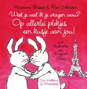 Omslag van Weet je wat ik je vragen wou? Op allerlei plekjes een kusje van jou!